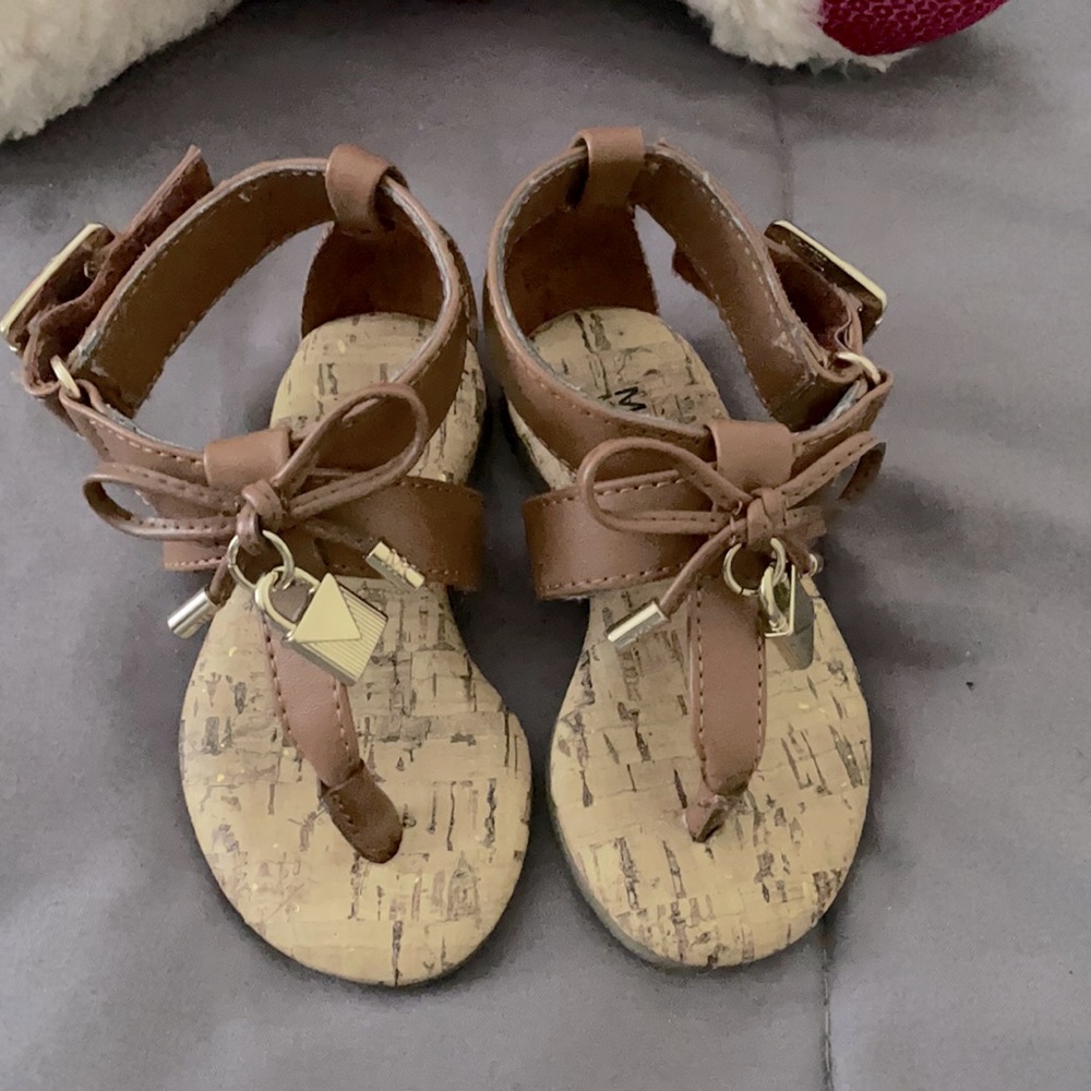 Little girl’s Michael Kors sandals. Worn twice.